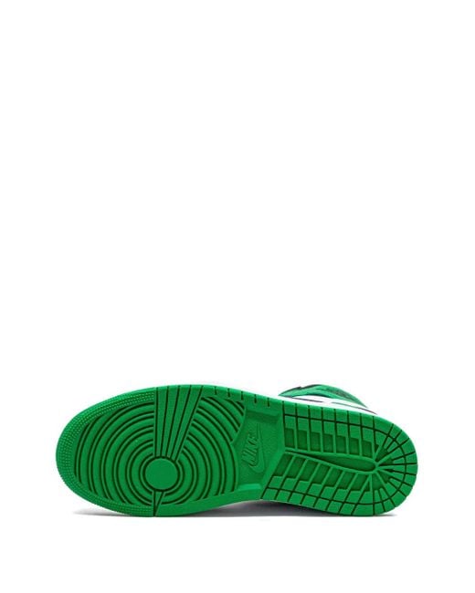 Nike Green Air 1 High "Lucky" Sneakers for men