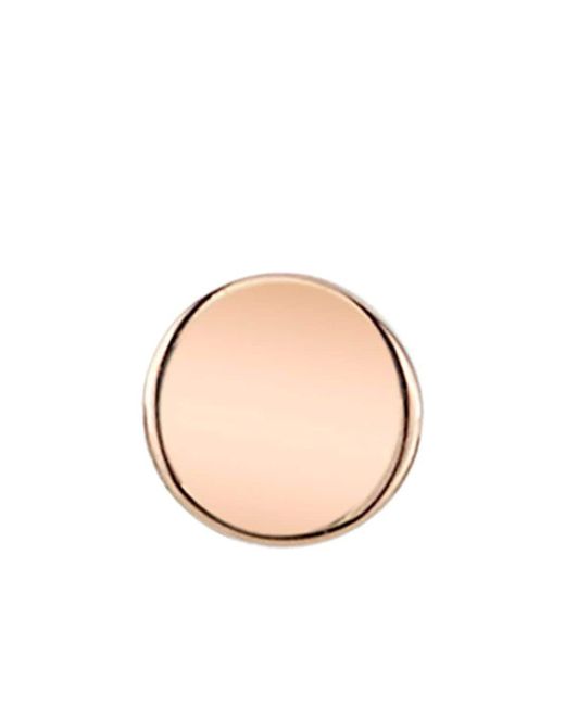 BVLA Pink 14kt Rose Gold Round Disc Pin