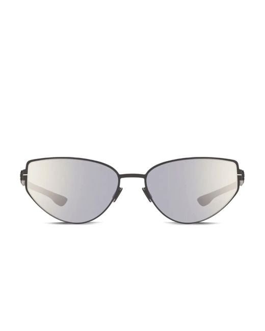 Ic! Berlin Gray Sonnenbrille Mit Cat-Eye-Gestell