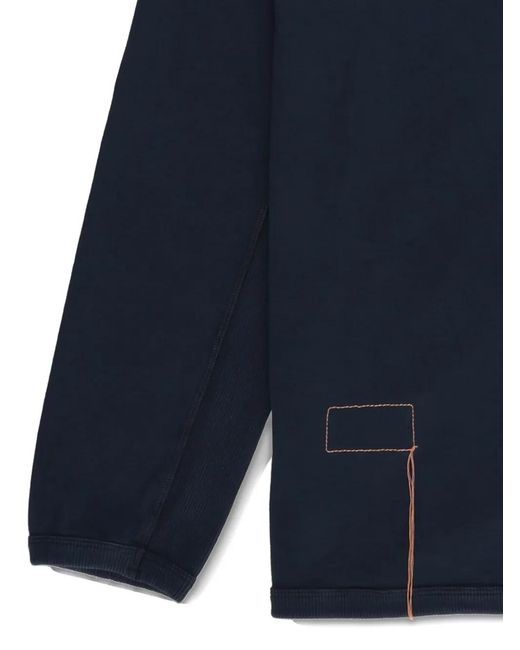 Fortela Blue Cardy V-Neck Pocket Cardigan for men
