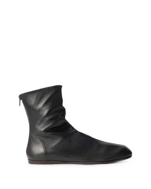 Lemaire Black Sock Ankle Boots for men