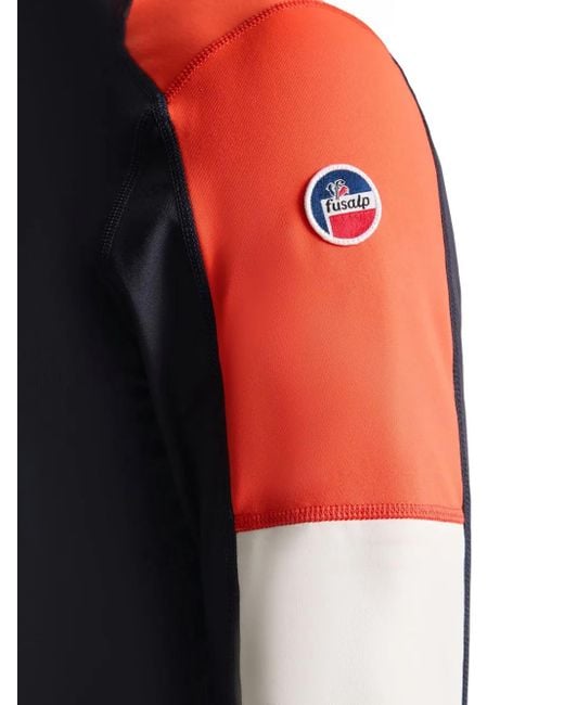 Fusalp Blue Pravio Half-Zip Base Layer for men