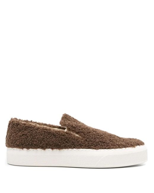 Common Projects Brown 65Mm Slip-On Sneakers