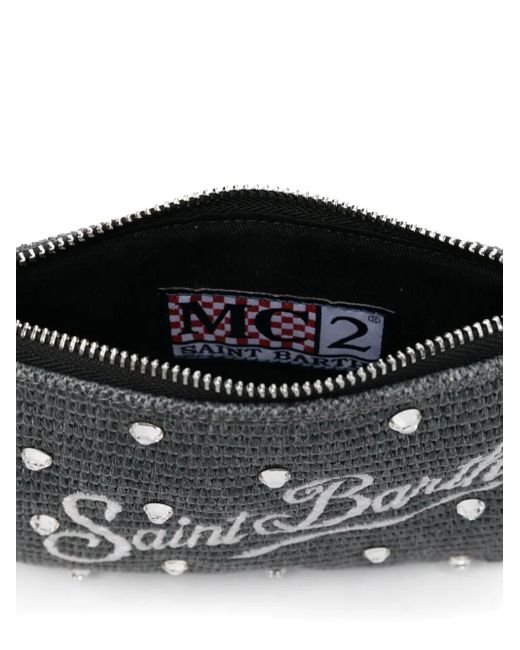 Bolso de mano Parisienne mini Mc2 Saint Barth de color White