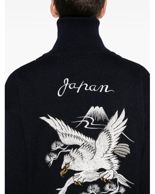 Pull À Col Zippé Junya Watanabe pour homme en coloris Blue
