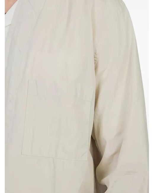 Universal Works White Tie-Front Jacket for men