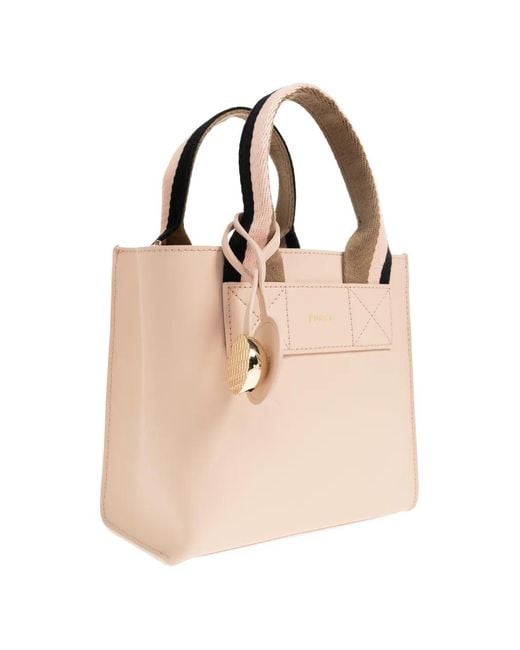 Furla Natural Mini Divide Tote Bag