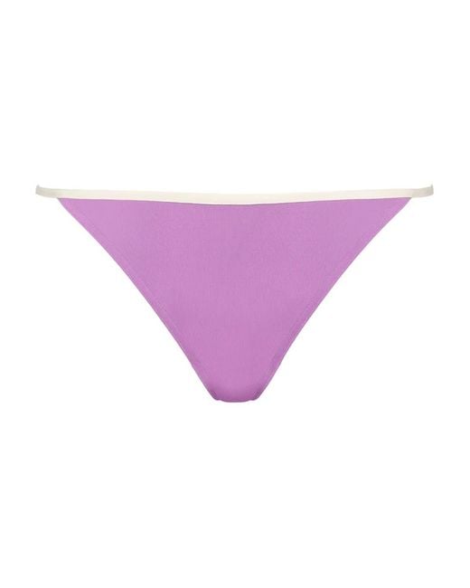 Eres Purple Pat Bikini Bottoms