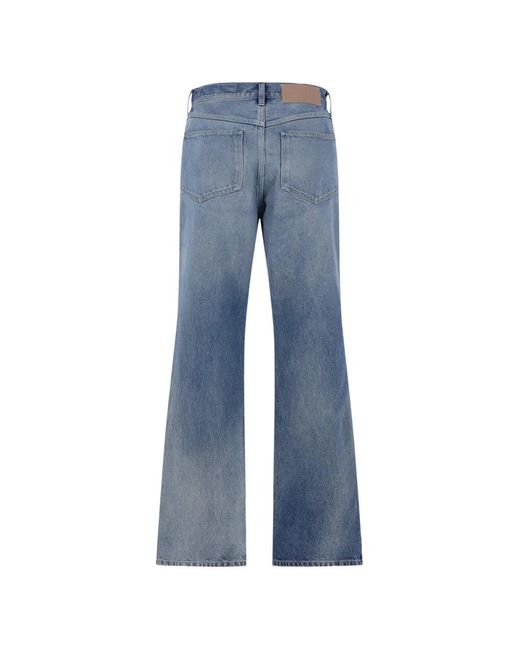 Kuro Blue Five-Pocket Jeans