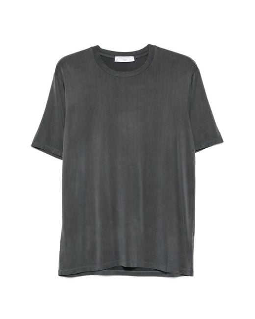 Daniele Fiesoli Gray Short-Sleeve T-Shirt for men