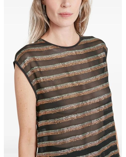 Temperley London Black Selena Top