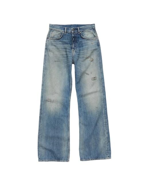 Acne Blue Regular Fit Jeans