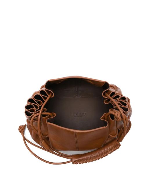 Borsa A Spalla Arta di Hereu in Brown