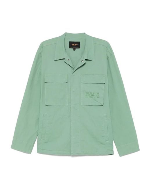 Camisa Tommy Deus Ex Machina de hombre de color Green