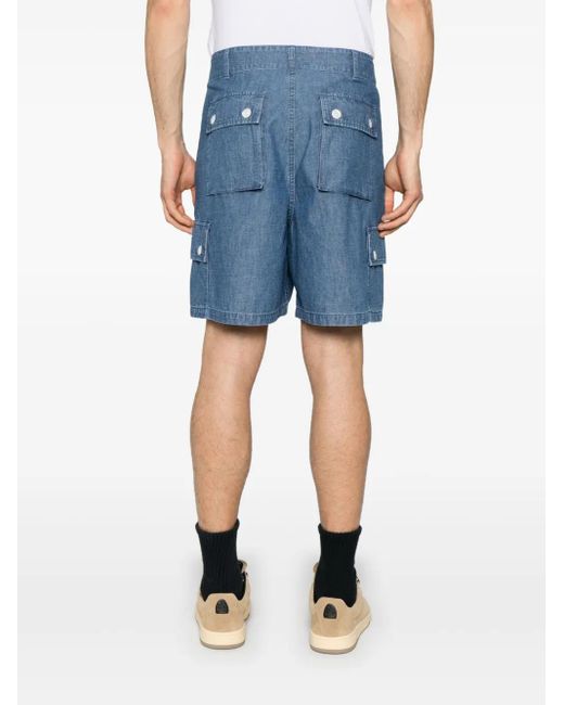 Givenchy Blue Denim Shorts for men