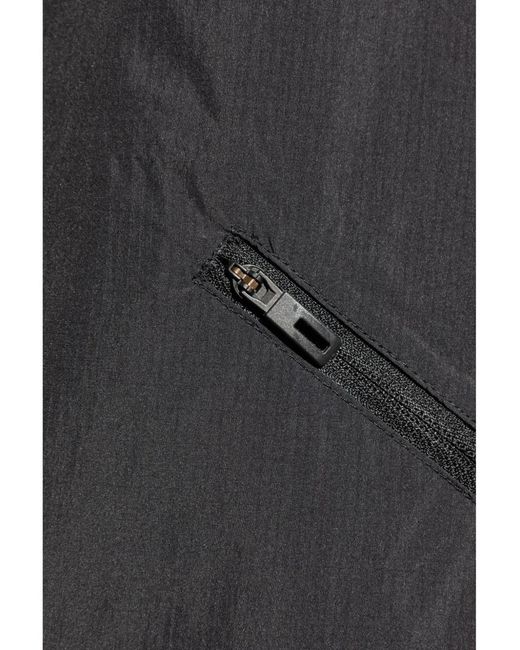 Y-3 Gray Logo Lightweight Jacket for men