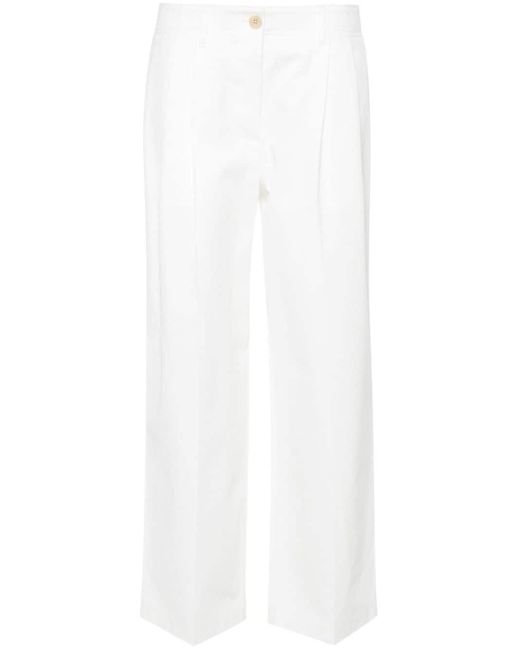 Pantaloni dritti di Totême  in White