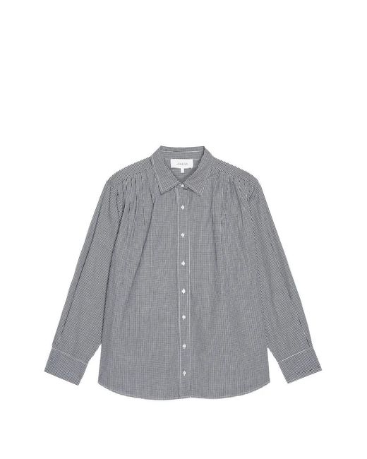 The Great Gray Checked-Pattern Long-Sleeved Shirt