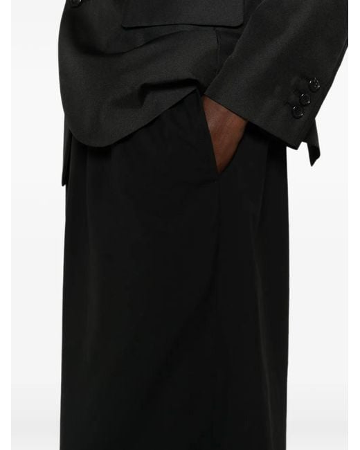 Comme des Garçons Black Elasticated-Waist Trousers