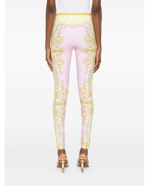 Versace White Leggings