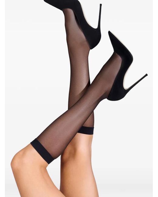 Maison Close Gray Pure Tentation Knee-High Socks