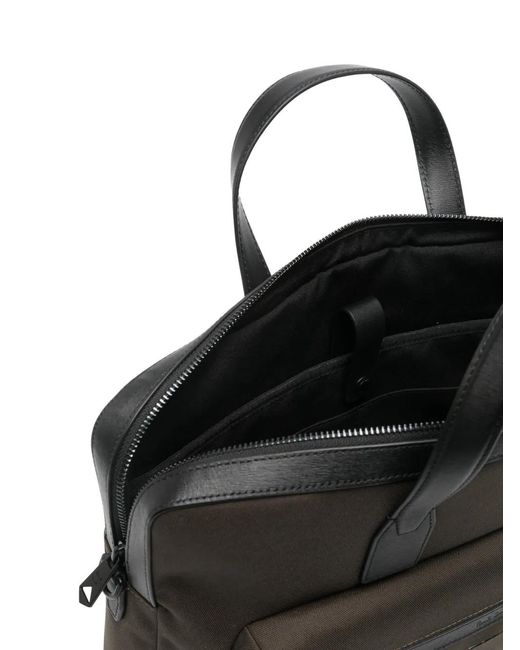 Portadocumenti Folio Con Tasca di Paul Smith in Black da Uomo