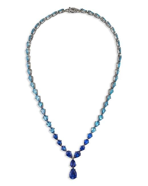 Anabela Chan Blue 18Kt Nova Multi-Stone Necklace