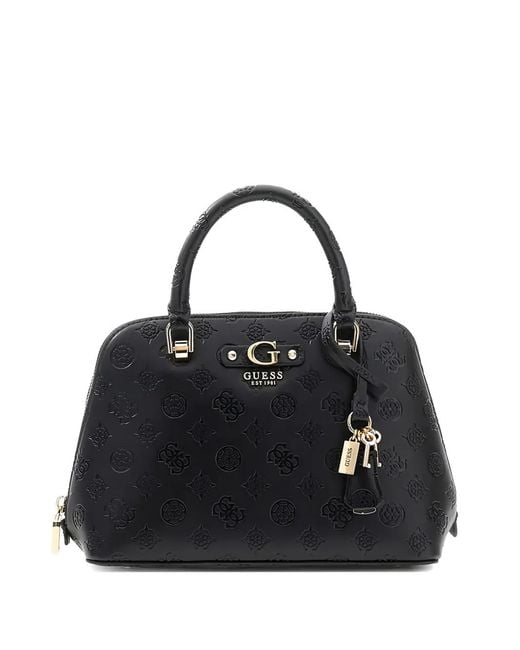 Guess Black Dita Logo Cross Body Bag