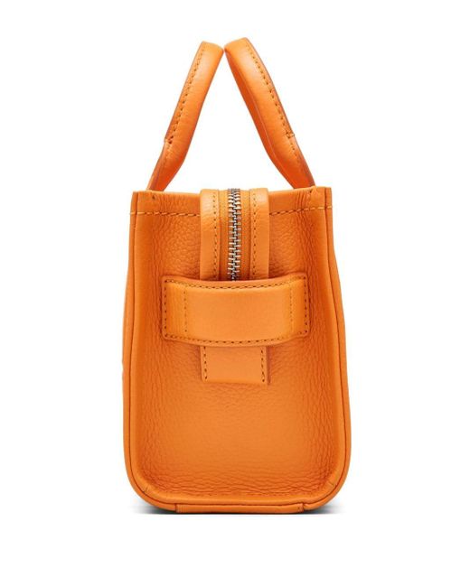 Marc Jacobs Orange The Leather Crossbody Tote Tasche