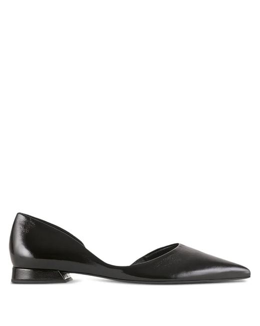 Högl Black Vivien Pointed-Toe Ballet Flats