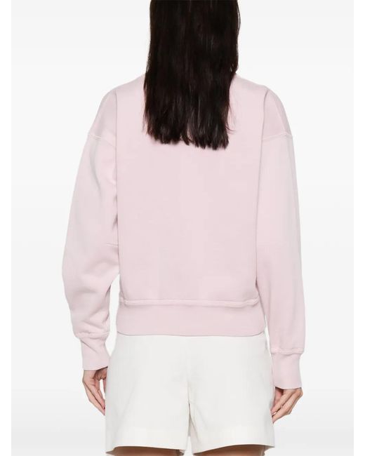 Isabel Marant Pink Marant Étoile Mobyli Cotton Sweatshirt