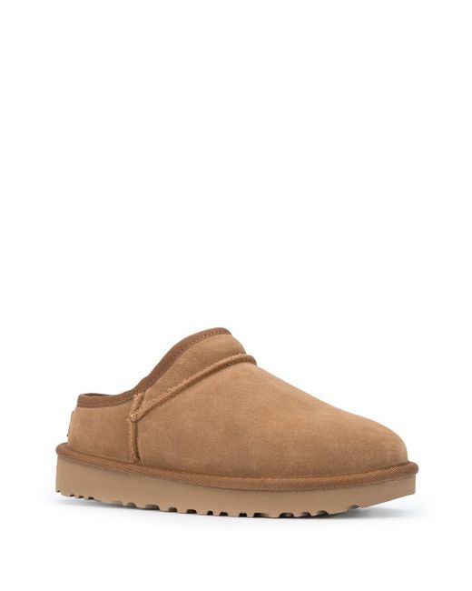 UGG Wool Classic Slippers in Light Brown (Brown) - Save 65% - Lyst