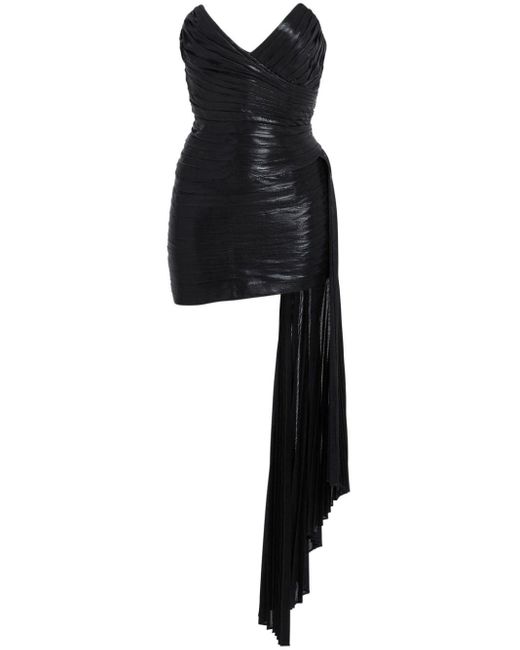 retroféte Black Daniele Mini Dress