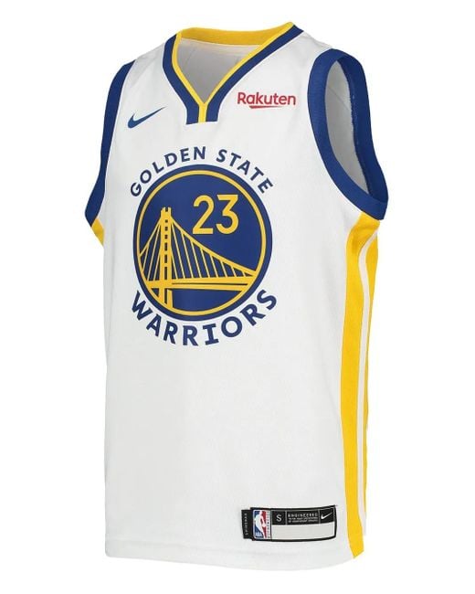 Nike Blue Nba Gs Warriors "Draymond" Swingman Jersey for men