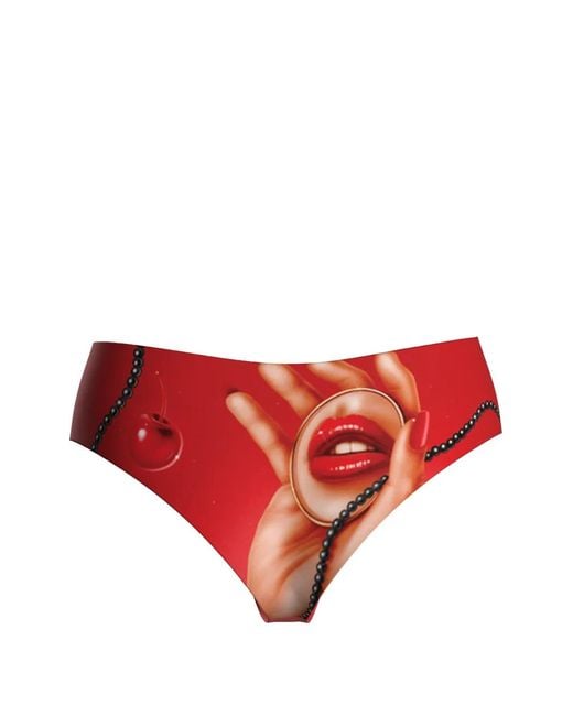 Scandale Red Cherry Hipster Briefs