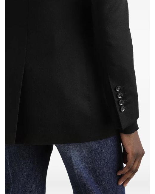 Dolce & Gabbana Black Single-Breasted Blazer