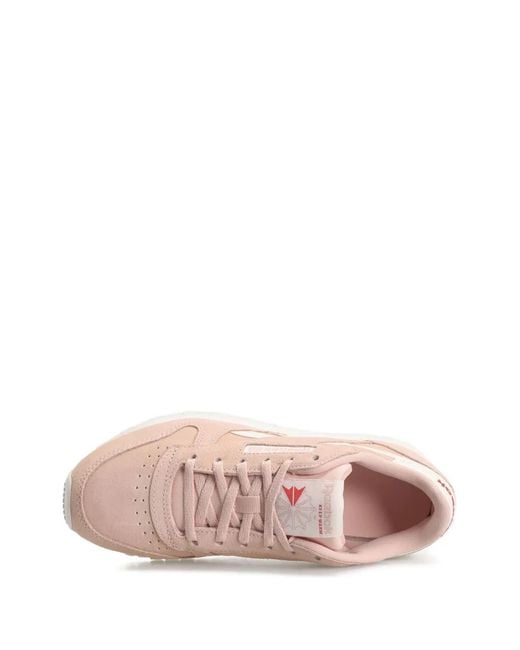 Reebok Pink Classic "Light" Sneakers