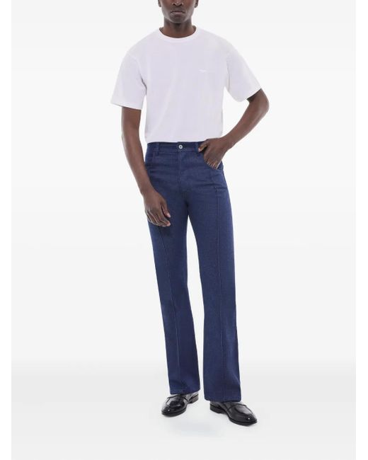 Fursac Blue Bootcut Jeans for men
