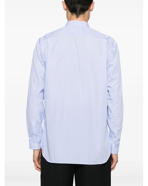Comme des Garçons Blue Striped Shirt for men