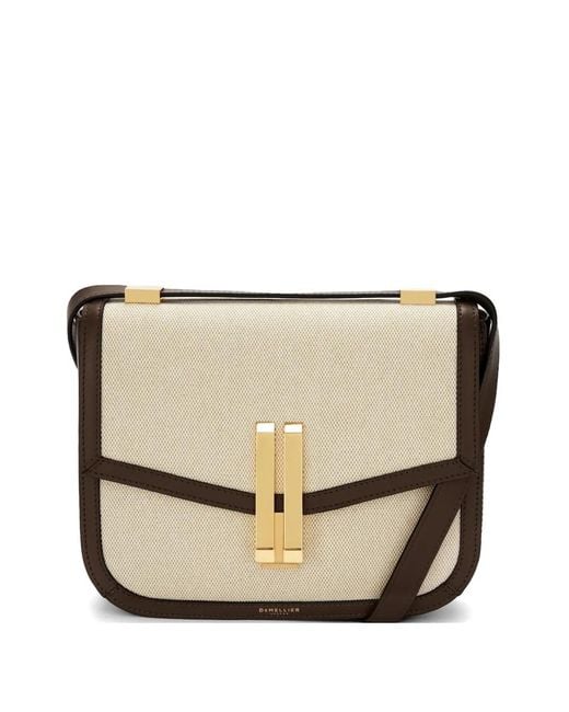 DeMellier London Natural The Vancouver Logo-Print Cross Body Bag