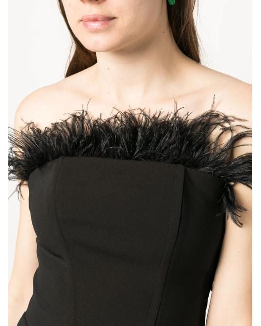 Patrizia Pepe ストラップレス トップ Black