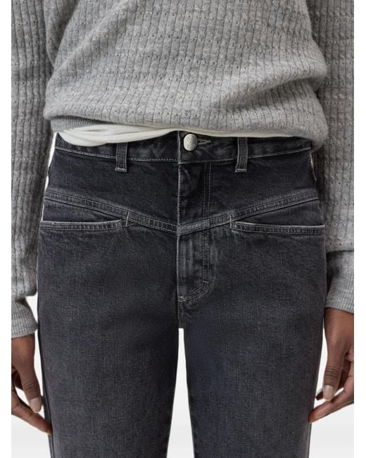 Closed Blue Pedal Pusher Tapered Jeans