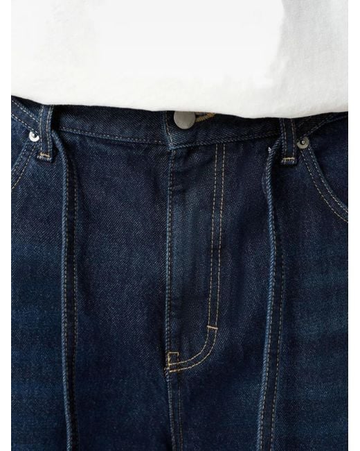 Axel Arigato Blue Arigato Drawstring-Fastening Jeans for men