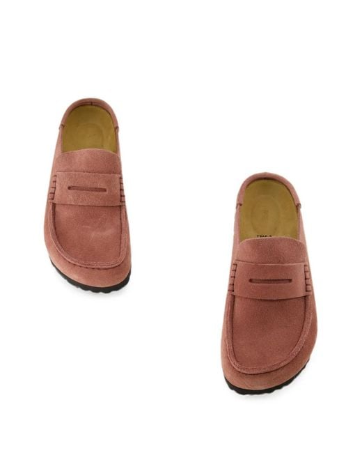 Birkenstock Brown Naples Wrapped Mules