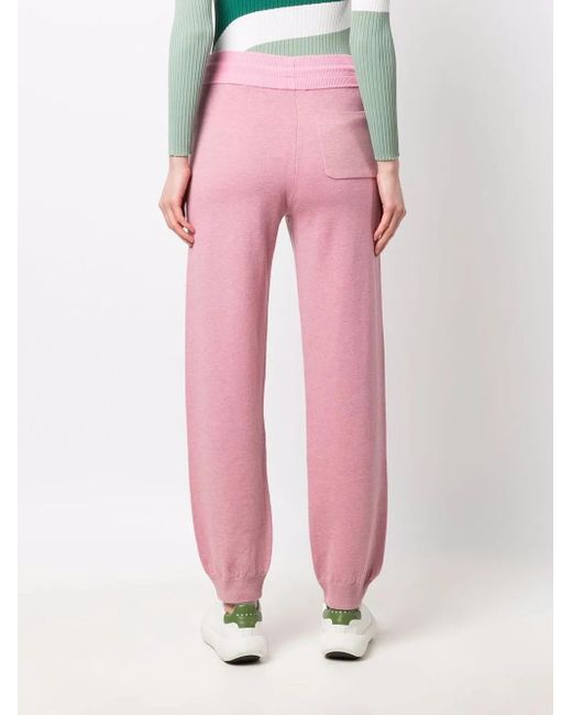 KENZO Pink Logo-Print Track Pants