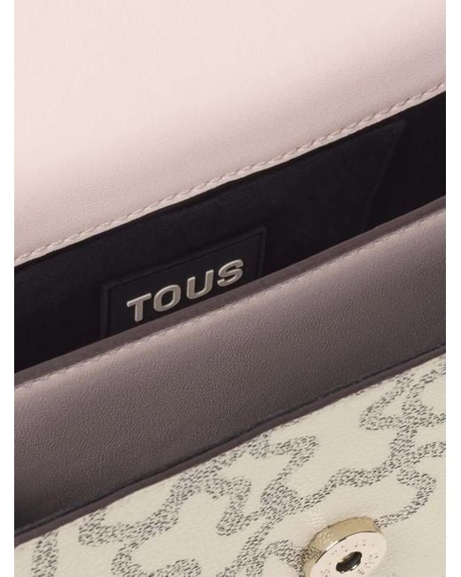 Tous White Small Kaos Icon Chain-Strap Shoulder Bag