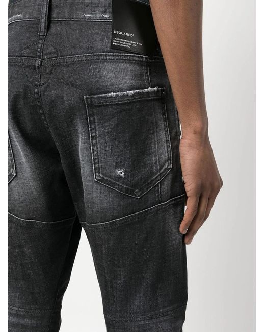 DSquared² Gray Slim-Cut Jeans for men