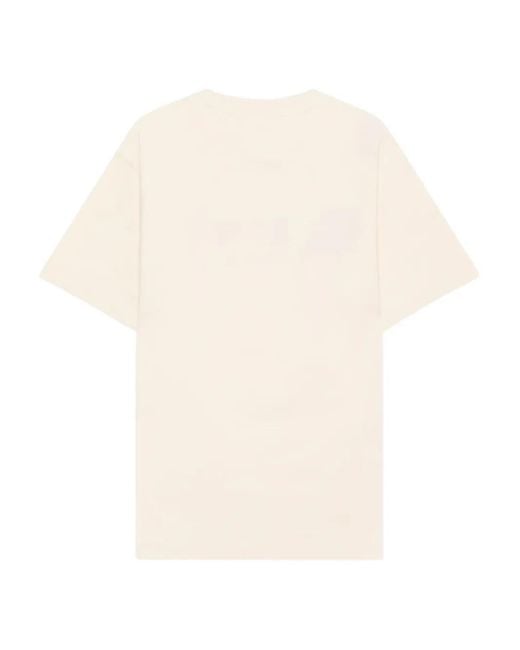Palm Angels White Spray City Milan Dripping Logo T-Shirt for men