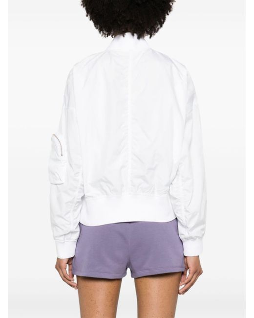 Essential bomber jacket di Nike in White