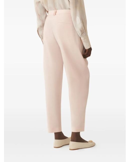 Fabiana Filippi ウールブレンド パンツ White
